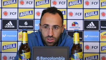 David Ospina, capitán de la Selección, habló previo al duelo ante Argentina. Espera lograr una victoria importante que los mantenga con el sueño de Qatar