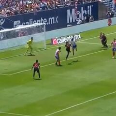 El Atleti tiene una joya: así fue el testarazo impecable de Camello