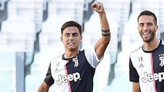 Cuatro goles de Dybala, medio título para la Juventus