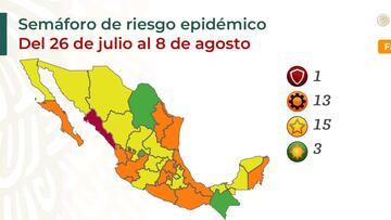 Coronavirus en México: casos, vacuna y semáforo COVID | Últimas noticias hoy, 23 de julio