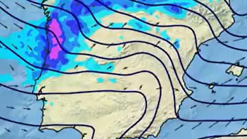 AEMET avisa de una ciclogénesis explosiva con la borrasca Goretti: fechas y zonas más afectadas en España