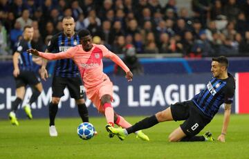 Dembele y Vecino.