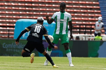 El equipo colombiano se impuso 3-0 en el amistoso disputado en el Atanasio Girardot. La Noche Verdolaga se trasladó a la mañana de este domingo por lluvia.