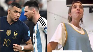 Maestra usa a Messi y a Mbappé para tener la atención de sus alumnos