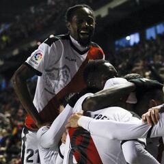 El Rayo sumó lo mismo estas 4 jornadas que en las 16 anteriores