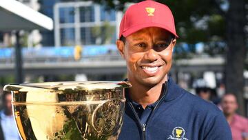 Tiger Woods alabó a Joaquín Niemann
