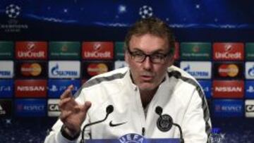 Laurent Blanc, entrenador del PSG.