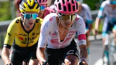 Carapaz: “Todos veníamos muy justos”