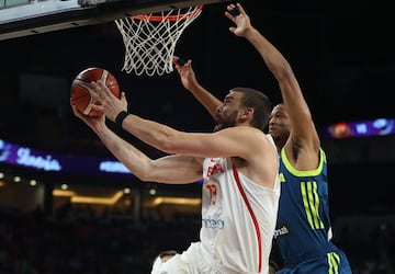 Anthony Randolph y Marc Gasol. 