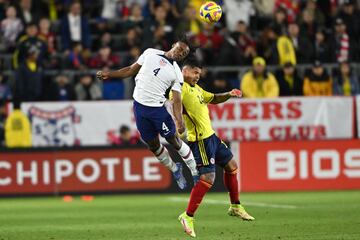 La Selección Colombia enfrentó a Estados Unidos en partido amistoso en el Dignity Health Sports Park.