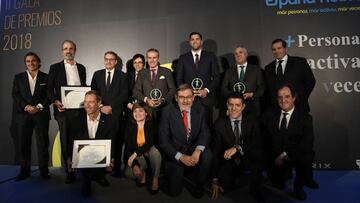 26/11/18 II GALA DE PREMIOS 2018 
 FUNDACION ESPA&Ntilde;A ACTIVA
 
 JAIME LISSAVETZKY
 FELIPE REYES
 GASPAR EUROPA PRESS FOTO FAMILIA
 PUBLICADA 27/11/18 NA MA45 2COL