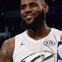 How many times has Lebron James won the NBA All-Star Game MVP award?