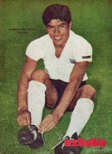 Humberto 'Chita' Cruz se coronó campeón con Colo Colo en los años 1963 y 1970.  Jugó nueve temporadas seguidas en el cuadro albo hasta 1971. 