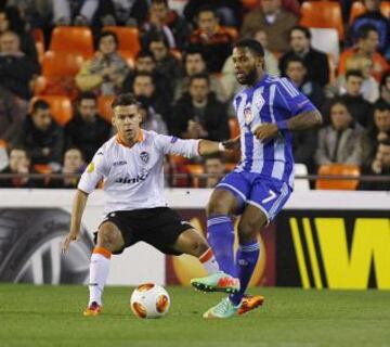 Valencia-Dinamo de Kiev. Bernat y Lens.