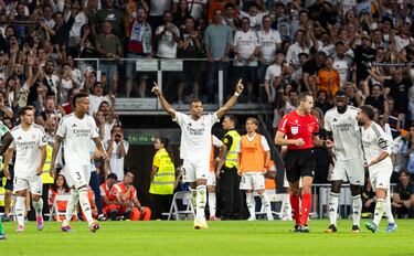¡Llegó el primer gol de Mbappé en Liga! 1-0