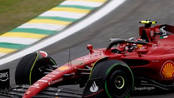 Carlos Sainz (Ferrari F1-75). Interlagos, Brasil. F1 2022.