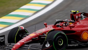 Carlos Sainz (Ferrari F1-75). Interlagos, Brasil. F1 2022.