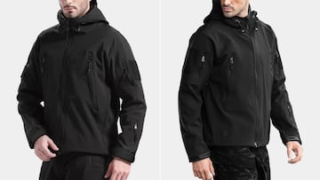 Chaqueta de invierno para hombre impermeable y ajustable está disponible en Amazon.