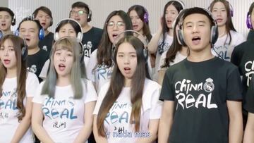 Real Madrid: 'La Décima' anthem - sung in Mandarin!