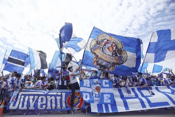 La afición del Espanyol.