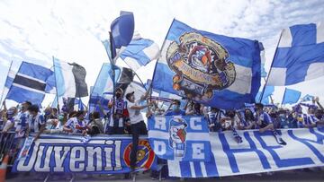 La afición del Espanyol.