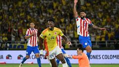 Colombia 2-2 Paraguay: Resultado resumen y goles
