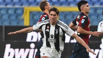 Dusa Vlahovic celebra un gol.