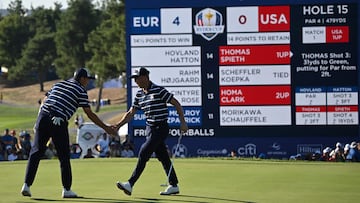 It has been a roller coaster ride of emotions, especially for US golf fans today. From complete depression to maybe we have a chance back to sadness.