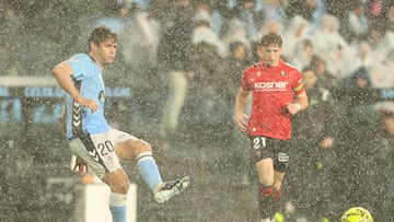 Víctor Muñoz durante el partido.
