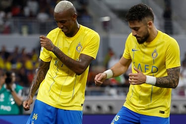 Talisca se divierte sin Cristiano