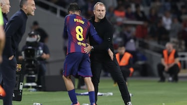 28/09/25 PARTIDO PRIMERA DIVISION JORNADA 6
BARCELONA - REAL SOCIEDAD
CAMBIO SUSITUCION PEDRI HANSI FLICK