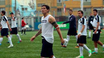 El esfuerzo de Mario Salgado por regresar al fútbol en Naval