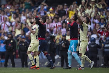 Las mejores imágenes del América vs Chivas en el Clásico Nacional