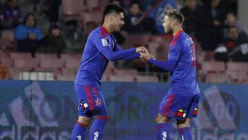 El jugador de Universidad de Chile Felipe Mora