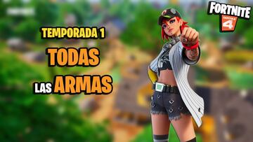 Fortnite Cap&iacute;tulo 4 Temporada 1: todas las armas y cu&aacute;les son las mejores