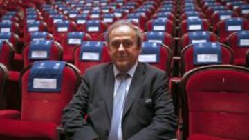 Platini: "¿Villar presidente de la UEFA? No lo aventuro"