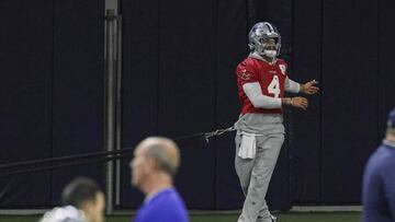 El quarterback se lesion&oacute; en la &uacute;ltima jugada del partido contra los New England Patriots y no quiere sentir molestias durante toda la temporada.