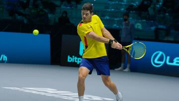 Nicolás Mejía debutó en la Copa Davis ante Lorenzo Sonego y a pesar de un gran juego, perdió con parciales de 7-6, 4-6 y 1-6 en la ciudad de Turín.