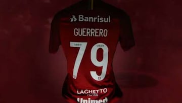 ¿Por qué llevará Guerrero el dorsal '79' en Internacional?