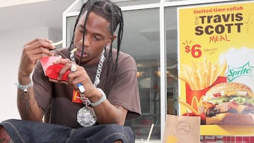What is the Travis Scott Meal at McDonald's: burger, fries, merchandise, price, calories...