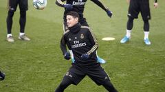 James juega 13' en la Supercopa de España ante el Valencia