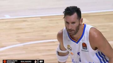 ¡Hielo en las venas! El triplazo de Rudy para ganar desde el párking