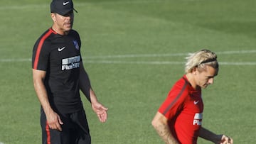 05/09/17 ENTRENAMIENTO DEL ATLETICO DE MADRID
DIEGO PABLO SIMEONE
GRIEZMANN
