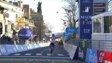 Resumen, resultados y clasificaci¨®n Tirreno-Adri¨¢tico: etapa 4 | Cascata delle Marmore - Bellante