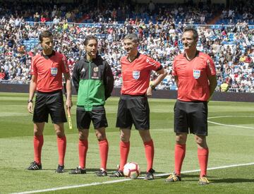 Undiano se ha despedido de LaLiga pitando el Real Madrid - Betis tras 19 temporadas en la m¨¢xima categor¨ªa del f¨²tbol espa?ol.