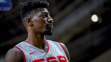 El fin de los "d¨ªas grises" de Yankuba Sima