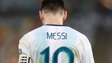 Messi, el himno y Brasil