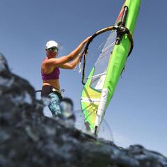 Alabau, segunda en la tercera manga, es quinta en la general