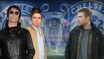 Oasis vs Blur, la rivalidad musical de los 90 en la final UEFA Champions League