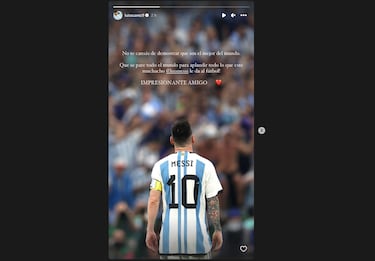 Luis Surez a Lionel Messi: No te cansas de demostrar que eres el mejor del mundo